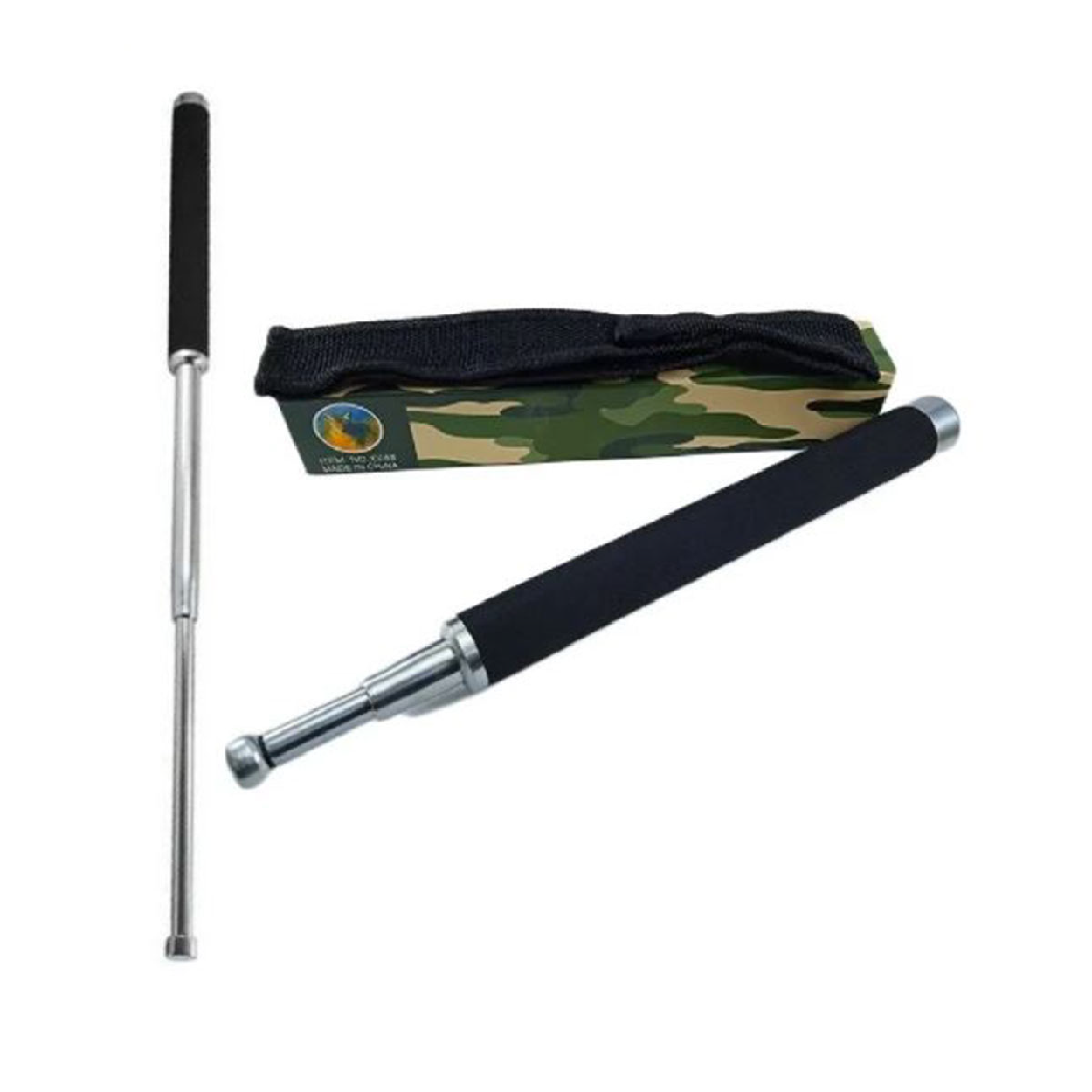 Miniatura 3 de baston tambo police metalico